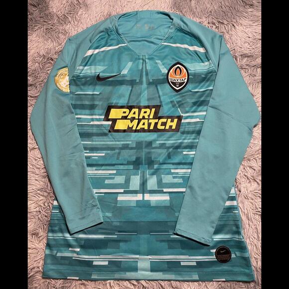 SHAKHTAR DONETSK 2020/21 Match ISSUE JERSEY TRUBIN #81 Ukrainian Premier League - Picture 1 of 8